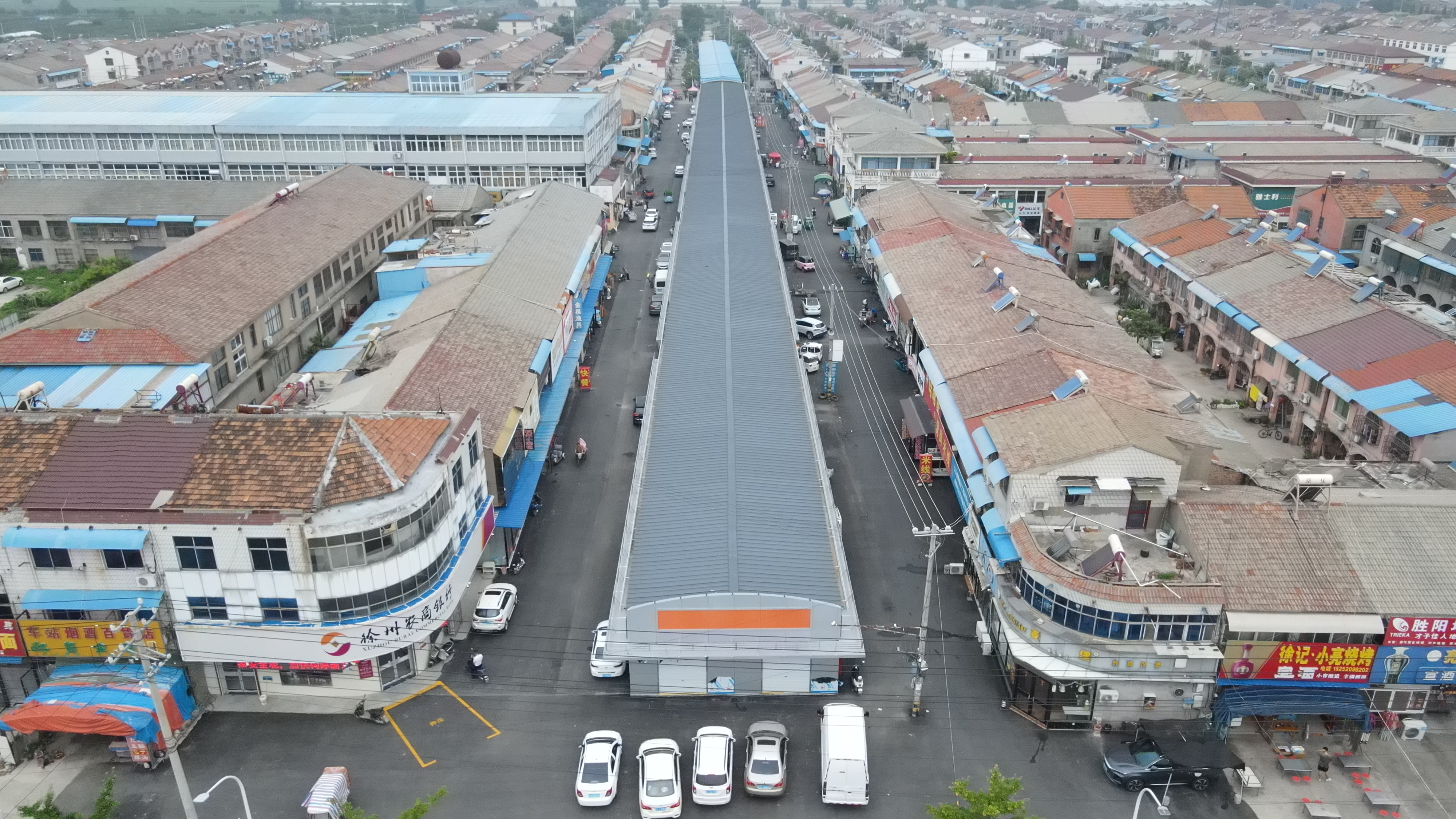 徐州市三堡鎮(zhèn)勝陽(yáng)村農(nóng)貿(mào)市場(chǎng)改建工程圓滿完工